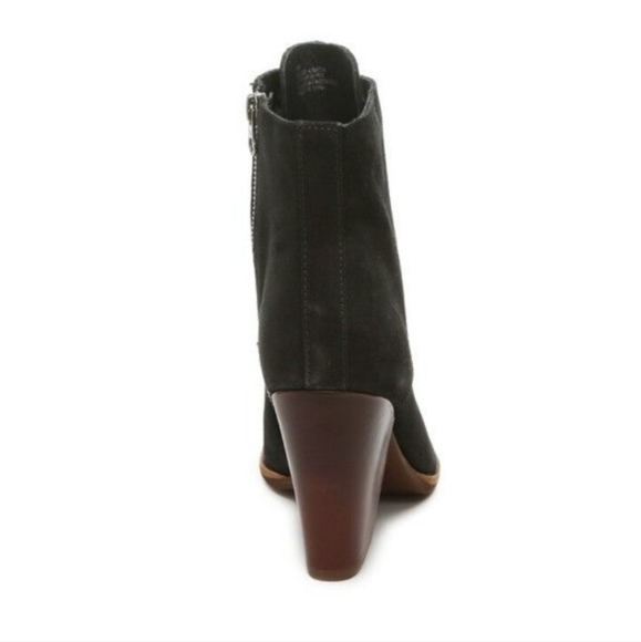 Kork Ease Black Suede Elfa Lace Up Booties - Picture 4 of 6